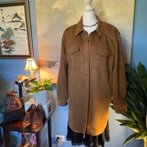 Cato Brown Utility Jacket for Women